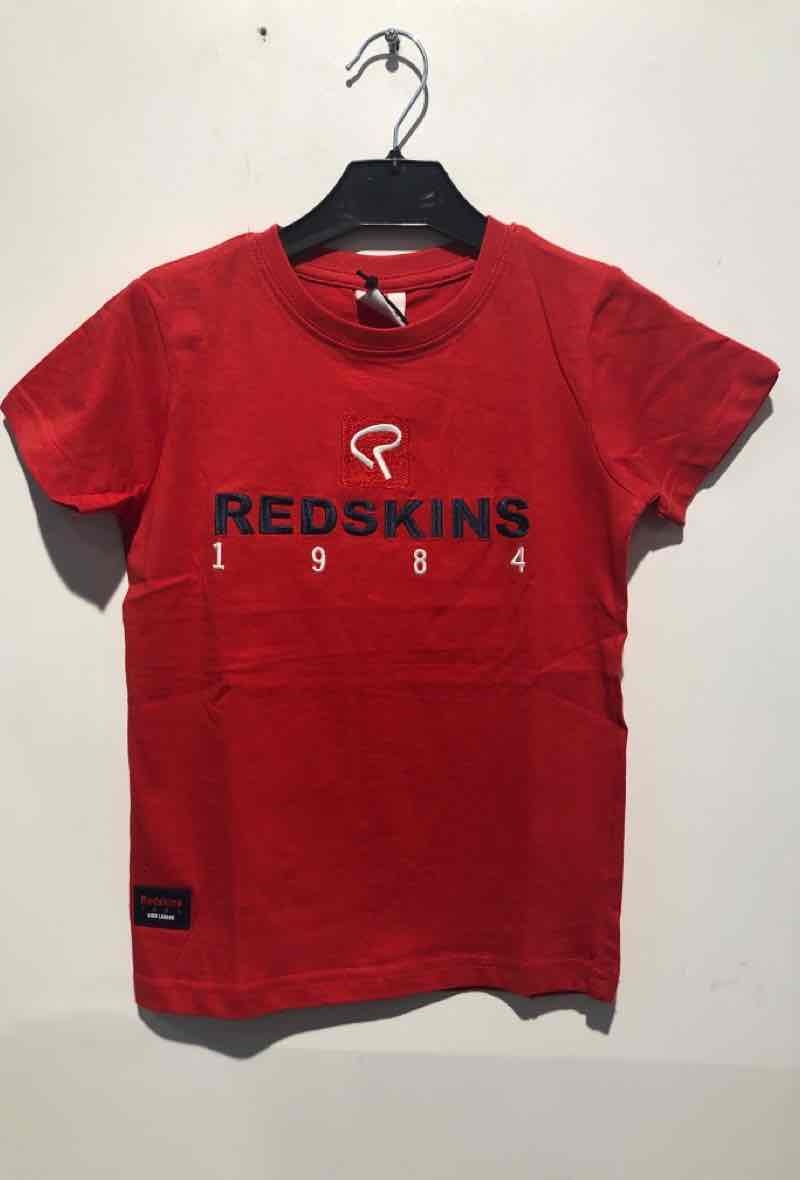 Mayorista REDSKINS - Camisetas de manga corta con logo bordado REDSKINS
