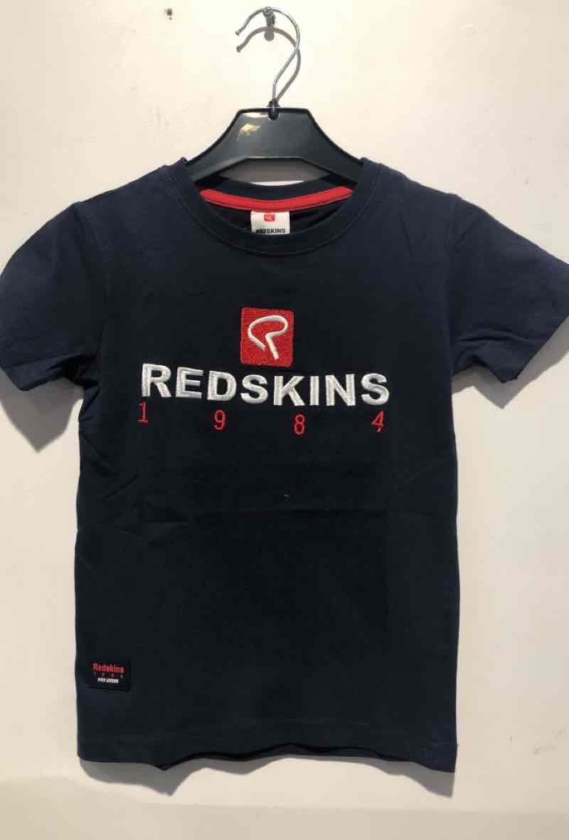 Mayorista REDSKINS - Camiseta de manga corta con logo bordado REDSKINS