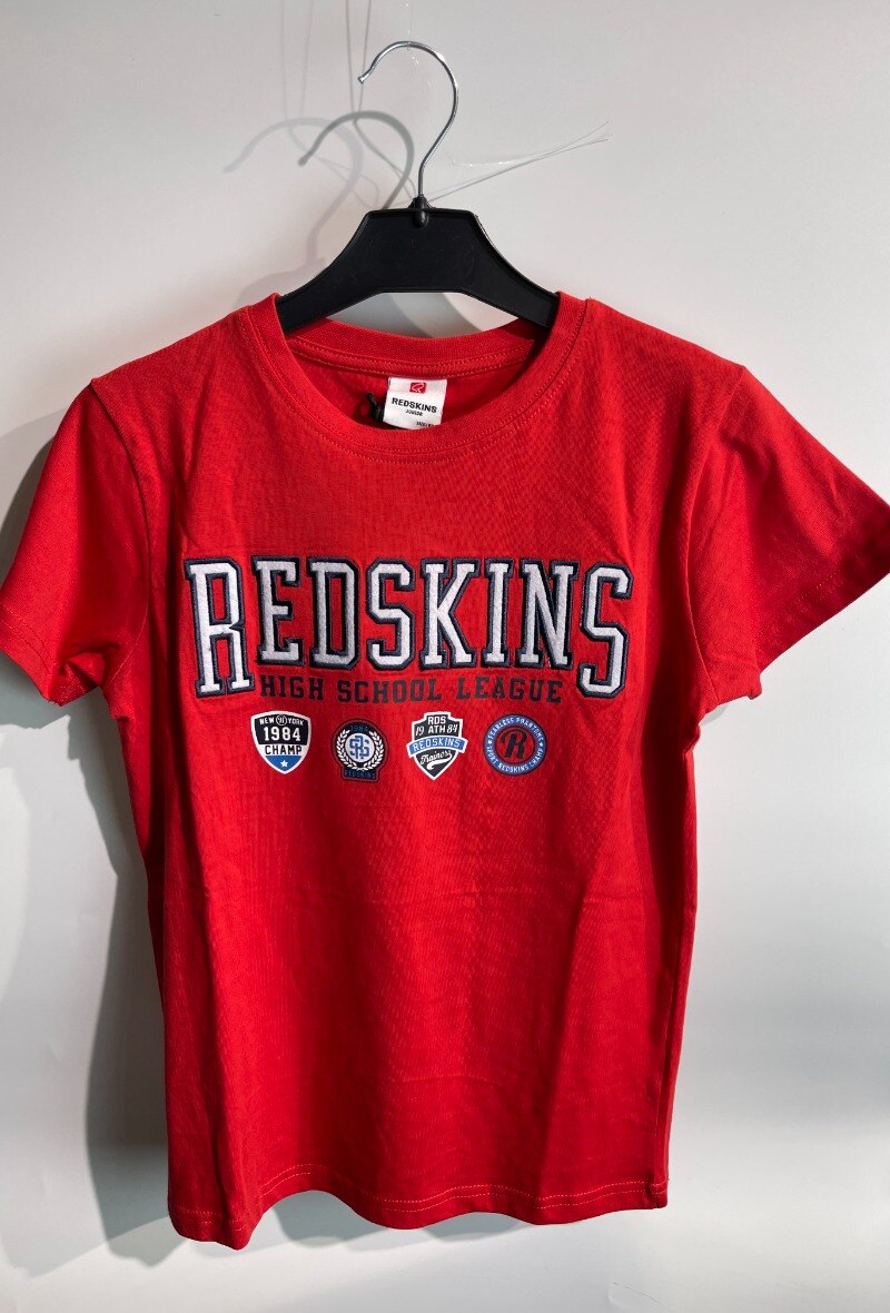 Mayorista REDSKINS - Camisetas de manga corta con el logo de REDSKINS bordado REDSKINS
