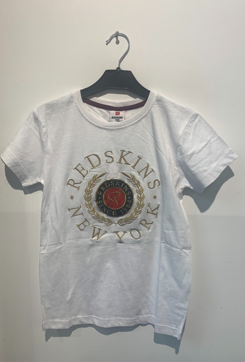 Mayorista REDSKINS - Camiseta manga corta bordada 8-16 aÃÂ±os REDSKINS