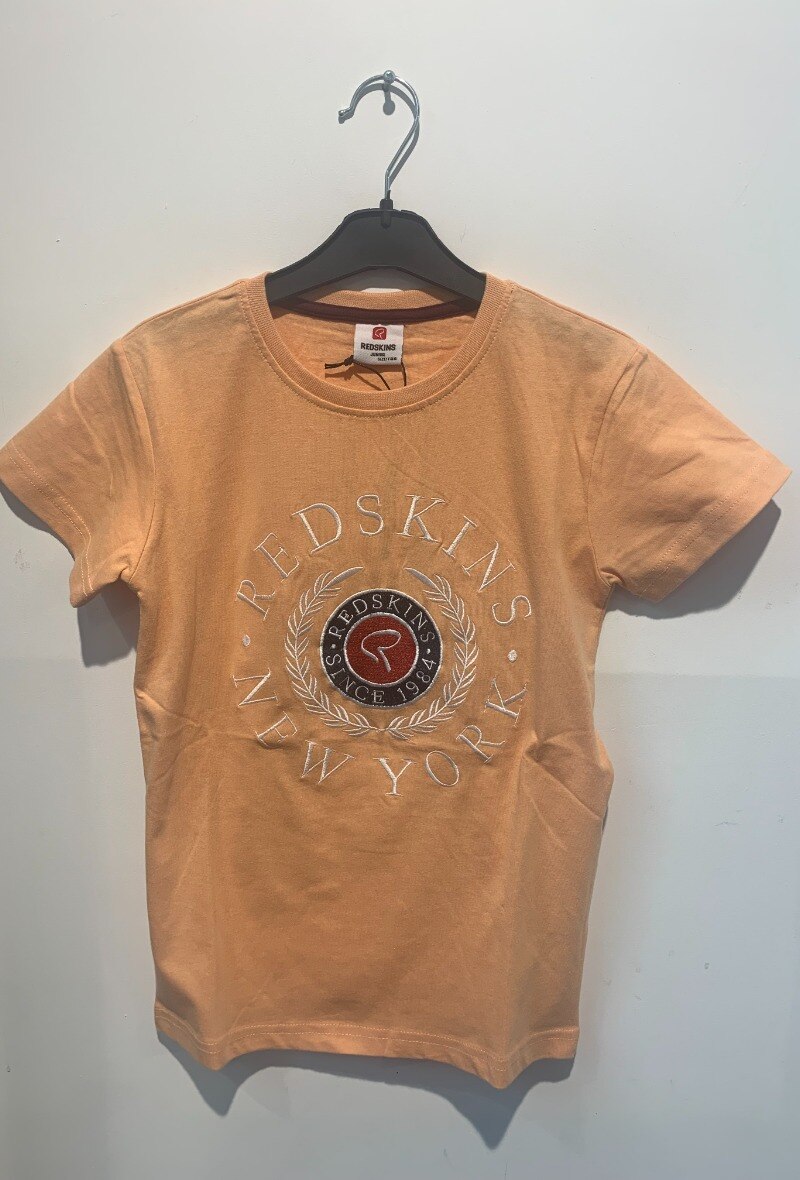 Grossiste REDSKINS - Tee-shirt Manches courtes brodé 8-16 ans REDSKINS