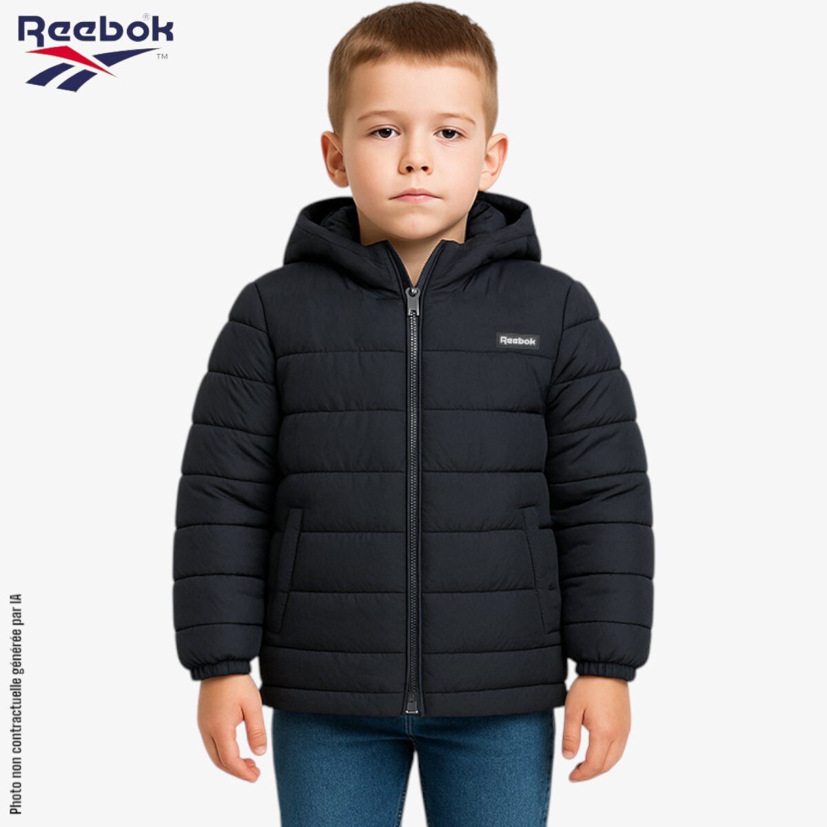 Grossiste Reebok R - Parka Reebok Garçon du 5 au 8 ans