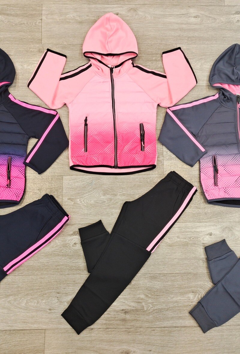 Conjunto de jogging - Rosado - 1 - formato grande