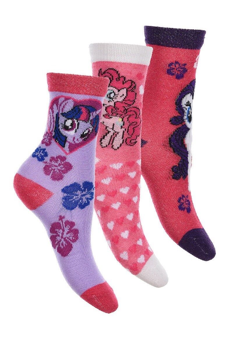 Wholesaler So Brand - 3 SOCKS MY LITTLE PONY