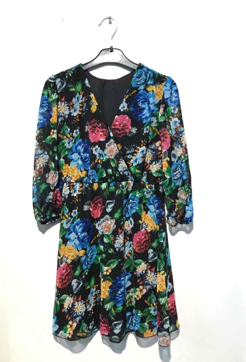 Mayorista So Brand - Vestido con estampado fantasía de mangas largas LPC GIRL Fabricación francesa