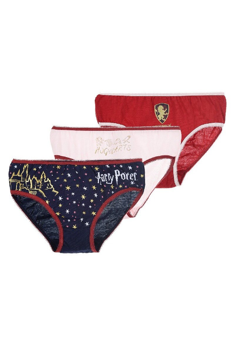Grossiste So Brand - Boîte de 3 culottes HARRY POTTER Coton BIO