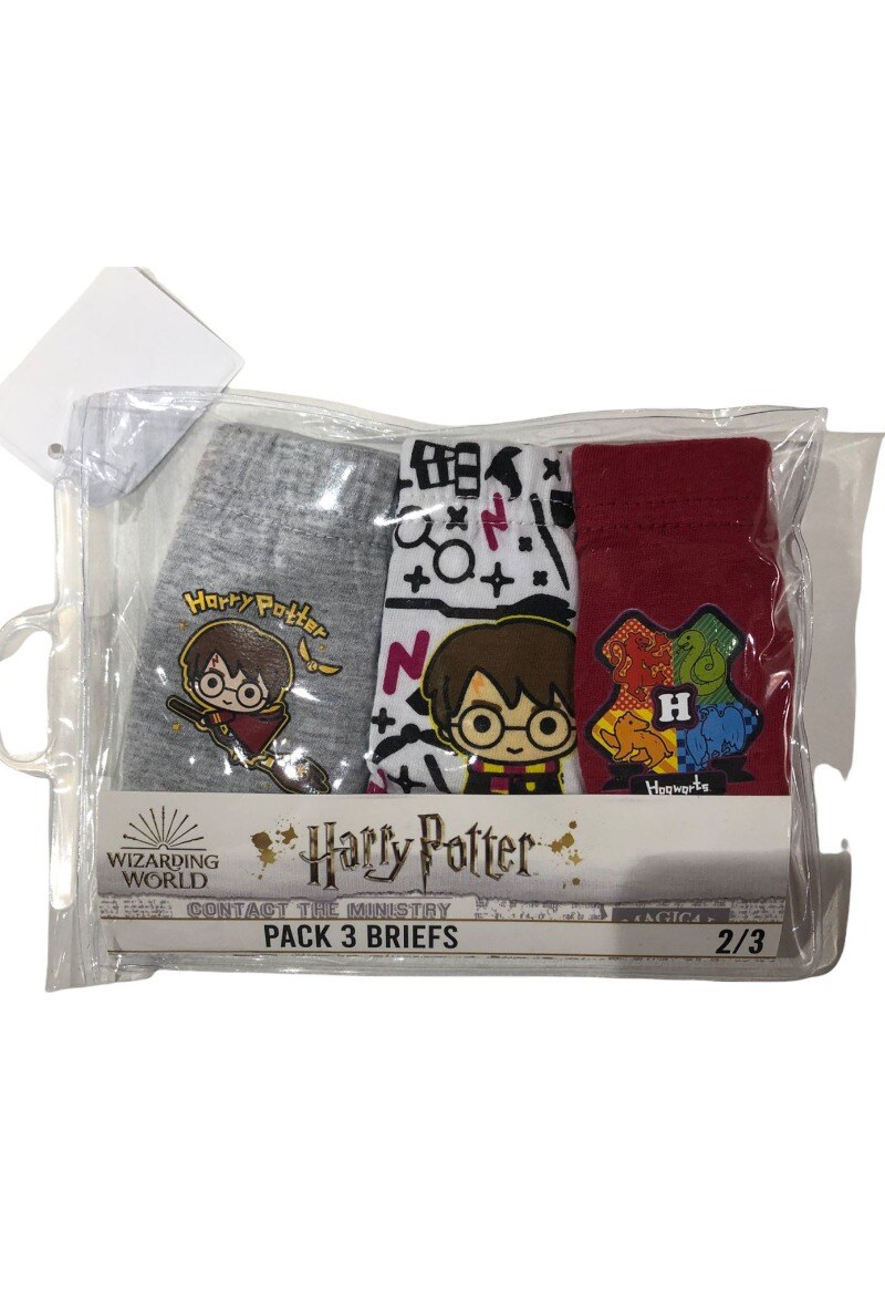 Grossiste So Brand - Boîte de 3 slips HARRY POTTER