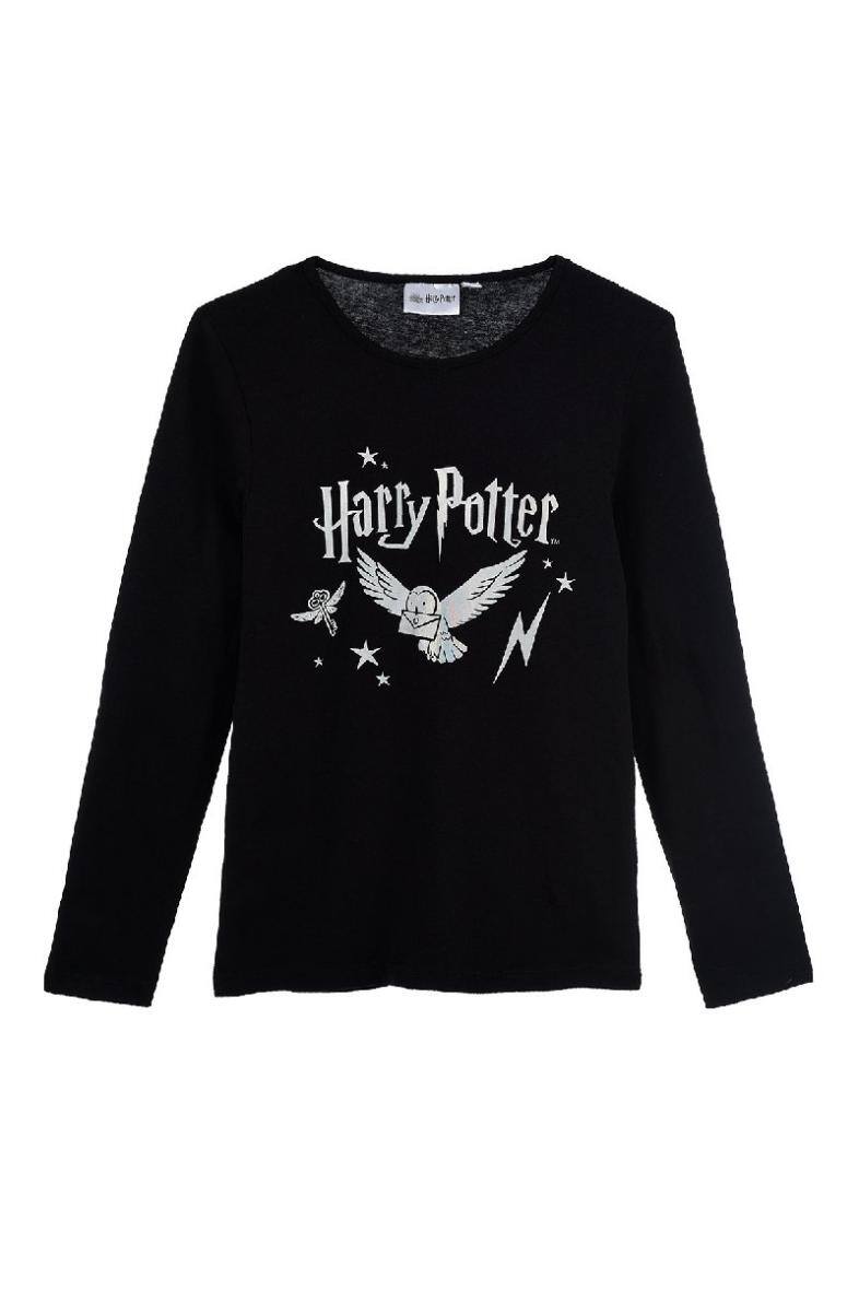Grossista So Brand - Maglietta a manica lunga con logo olografico di HARRY POTTER