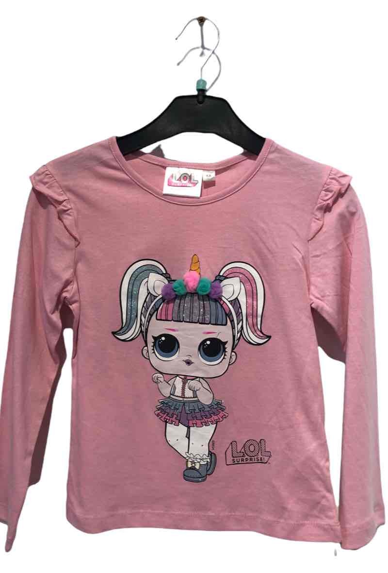 Grossiste So Brand - T-shirt à manches avec détail fleurs LOL SURPRISE