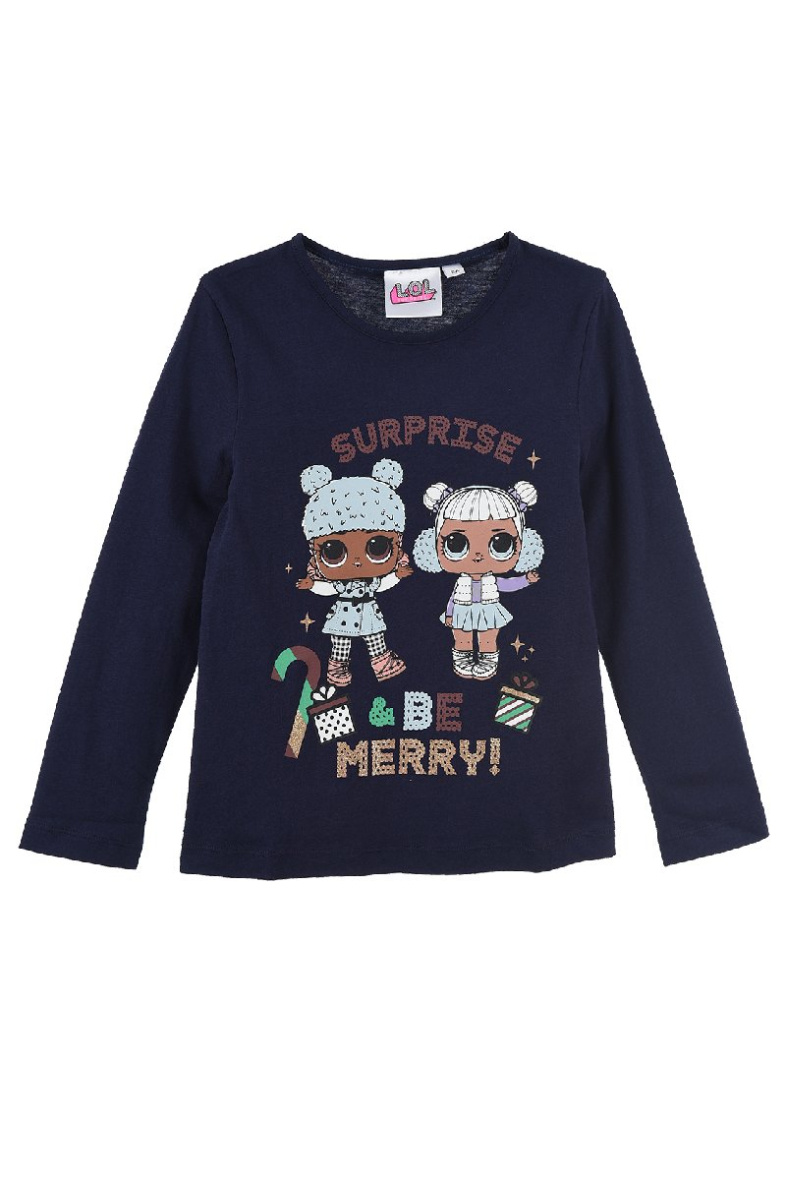 Grossiste So Brand - T-shirt manches longues Noël LOL SURPRISE
