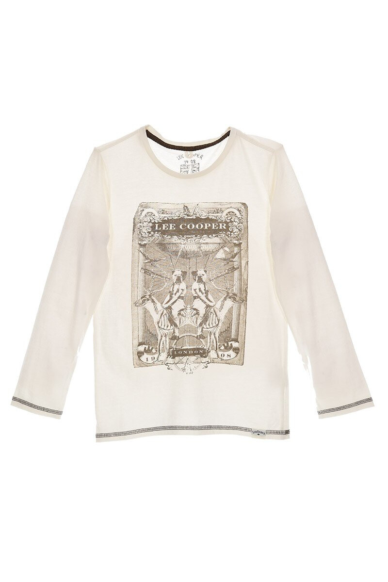 Großhändler So Brand - Lee Cooper Langarm-T-Shirt