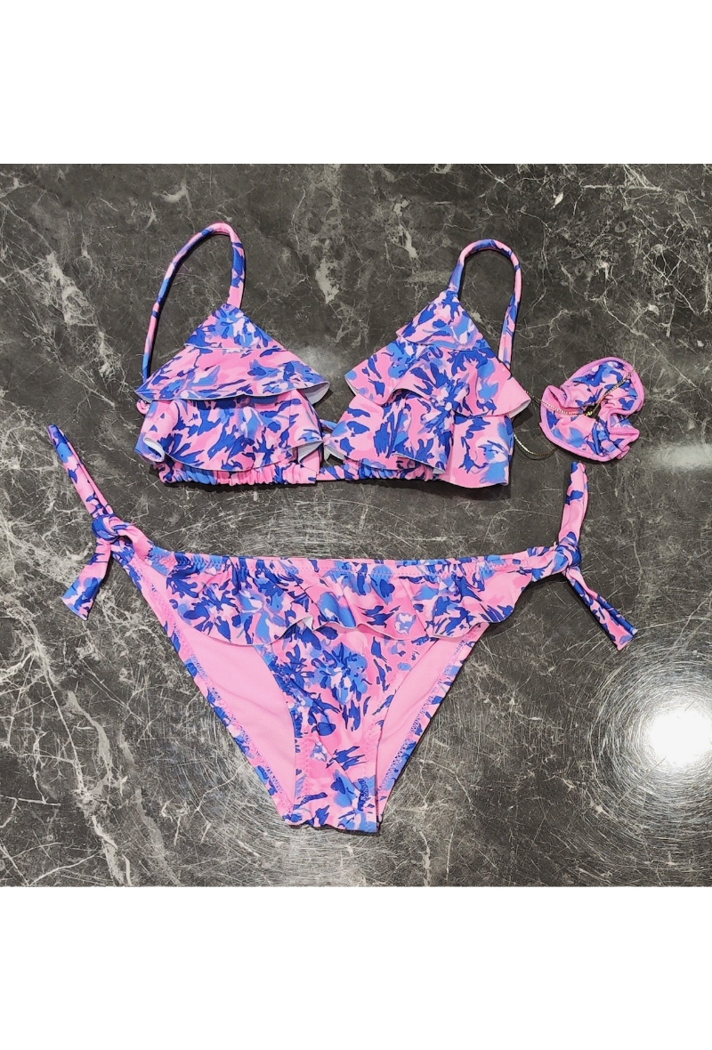 Grossista Squared & Cubed - Costume da bagno a due pezzi per ragazze