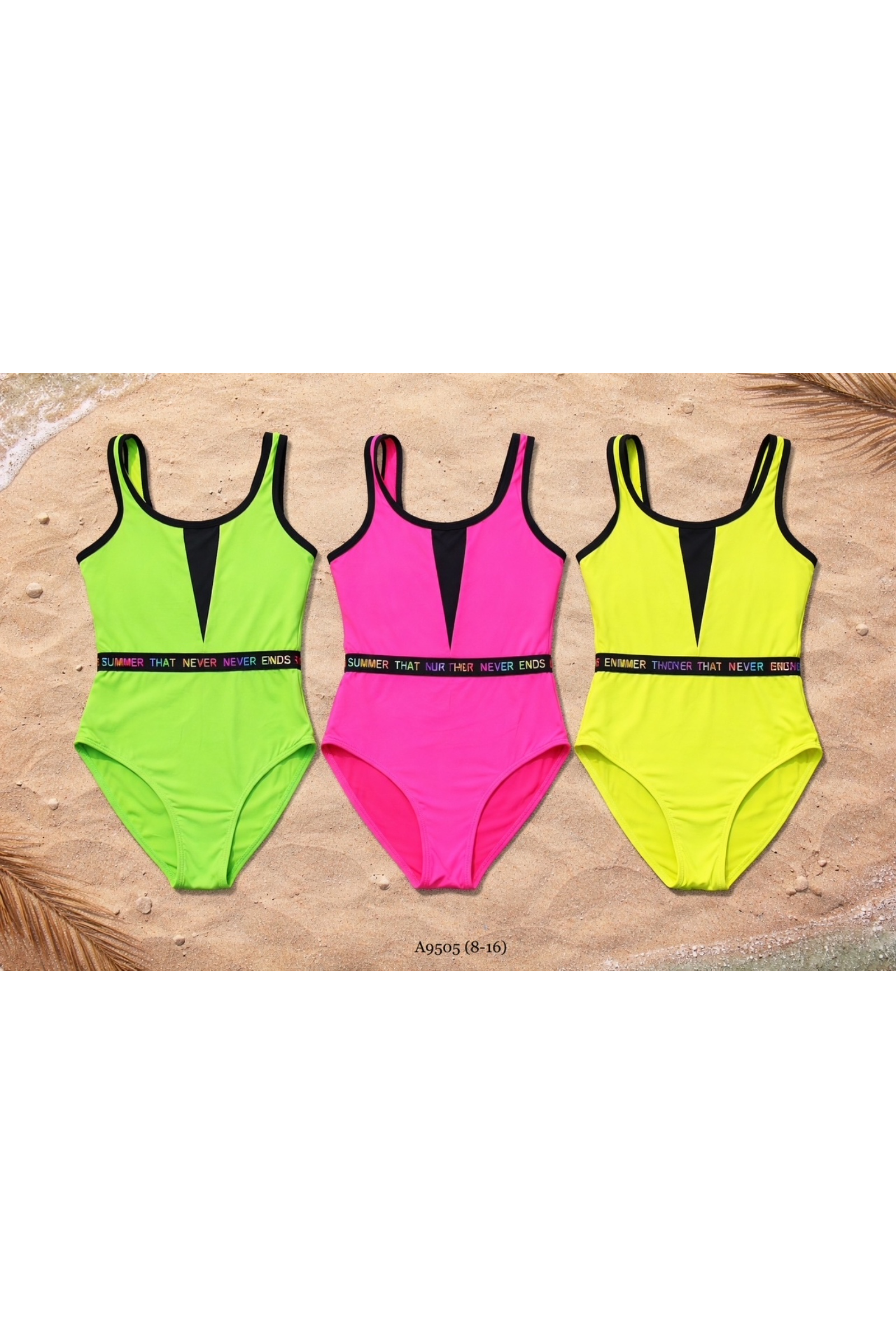 Grossiste Squared & Cubed - Maillot de bain une-pièce fille