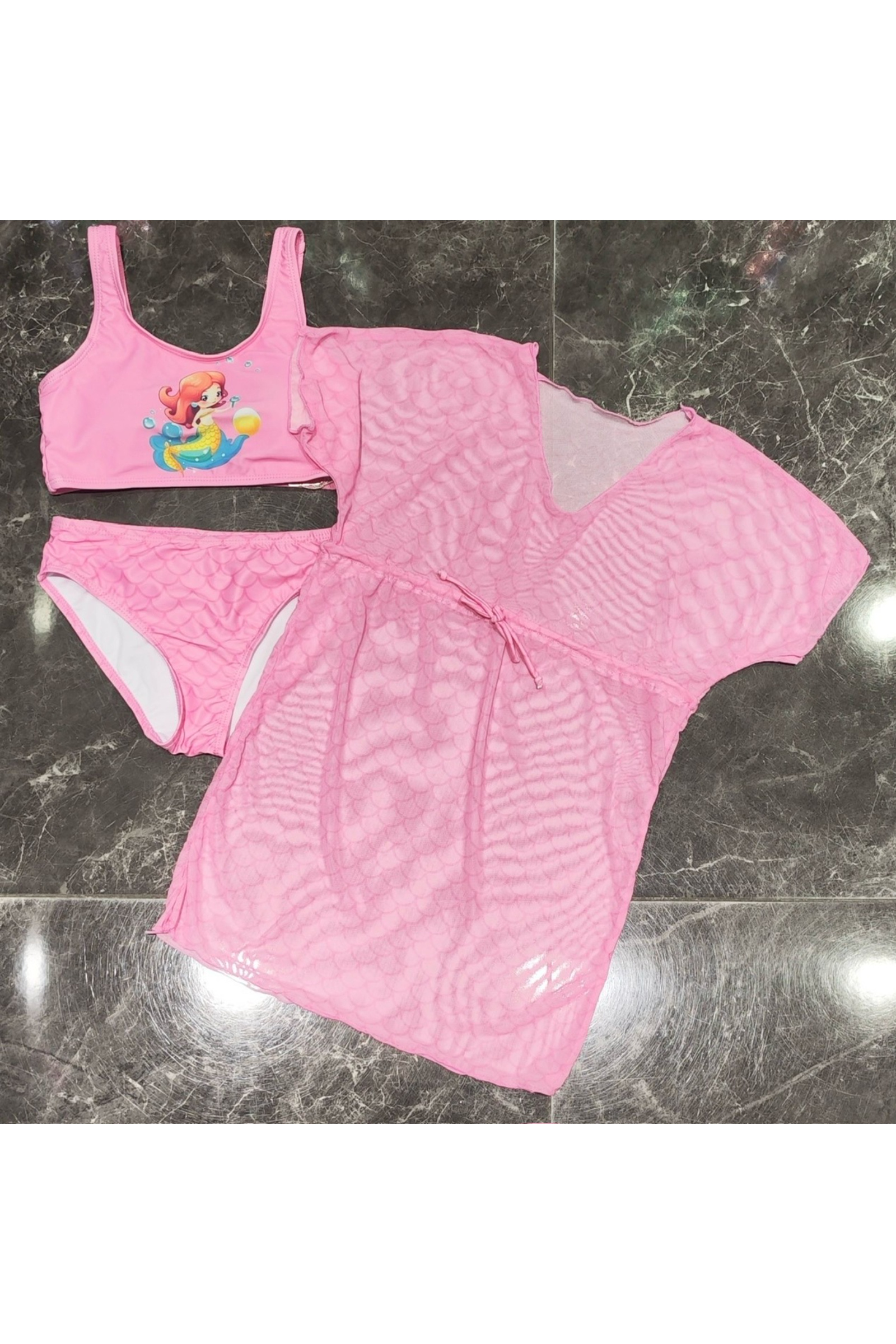 Großhändler Squared & Cubed - Mädchen-Bikini-Set + passende Jacke