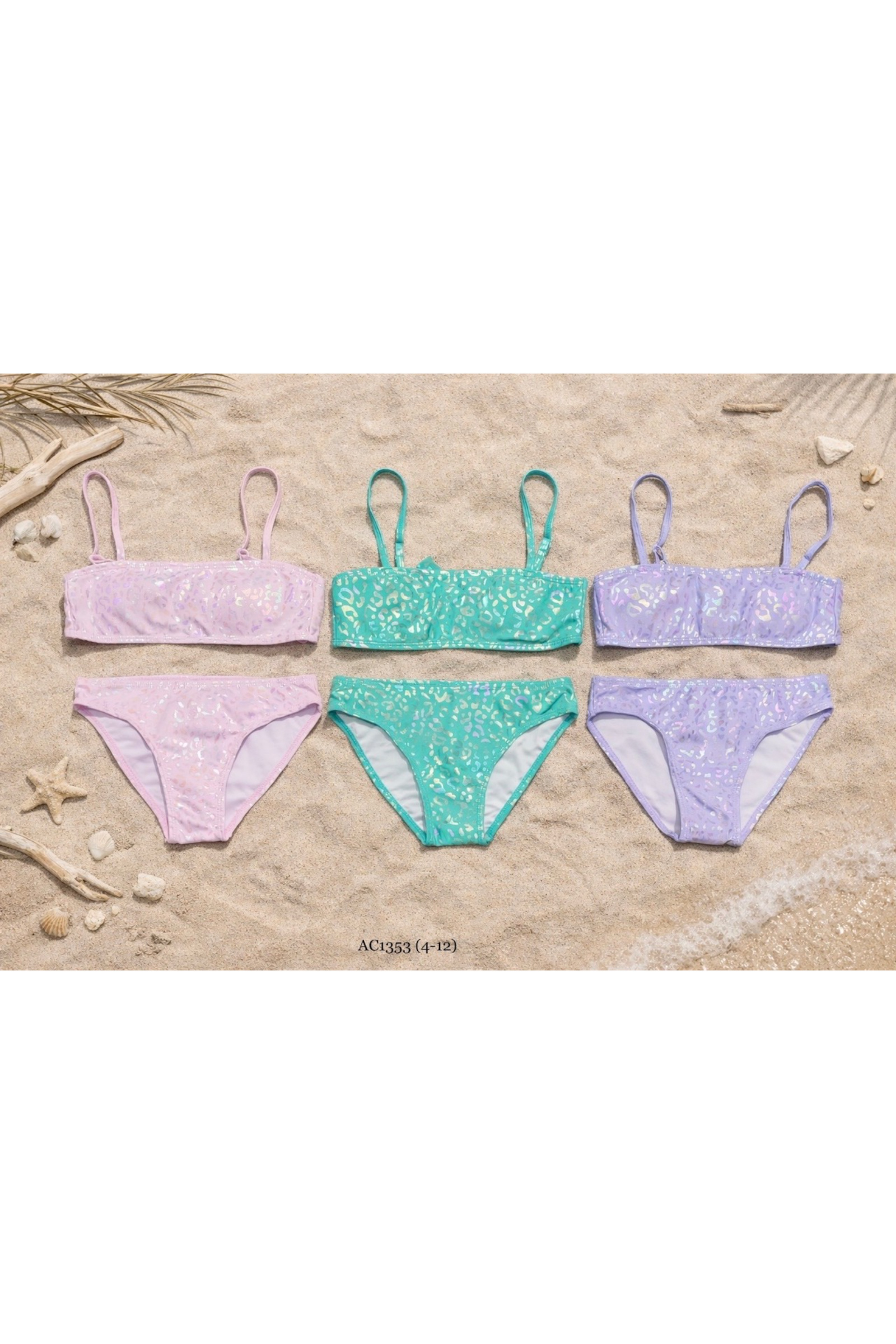 Grossiste Squared & Cubed - Maillot de bain deux-pièces fille