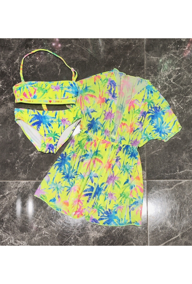Großhändler Squared & Cubed - Mädchen-Bikini 2-teilig + passende Jacke