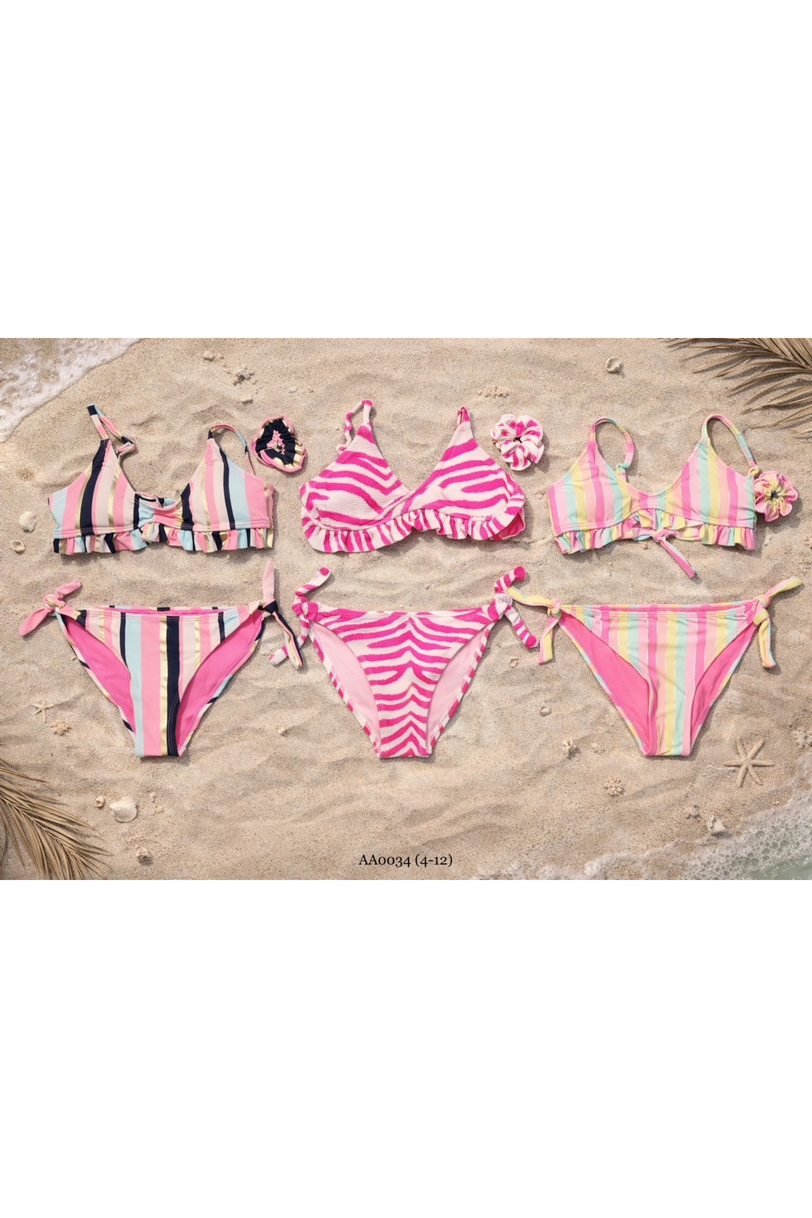 Grossiste Squared & Cubed - Maillot de bain deux-pièces fille