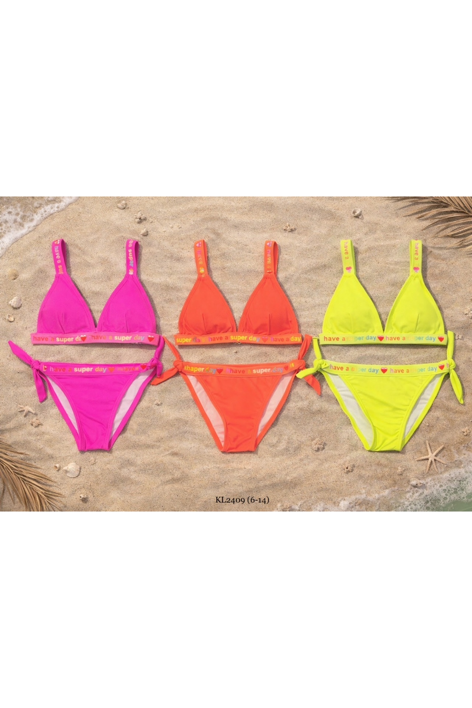 Wholesaler Squared & Cubed - Girls' two-piece swimsuit