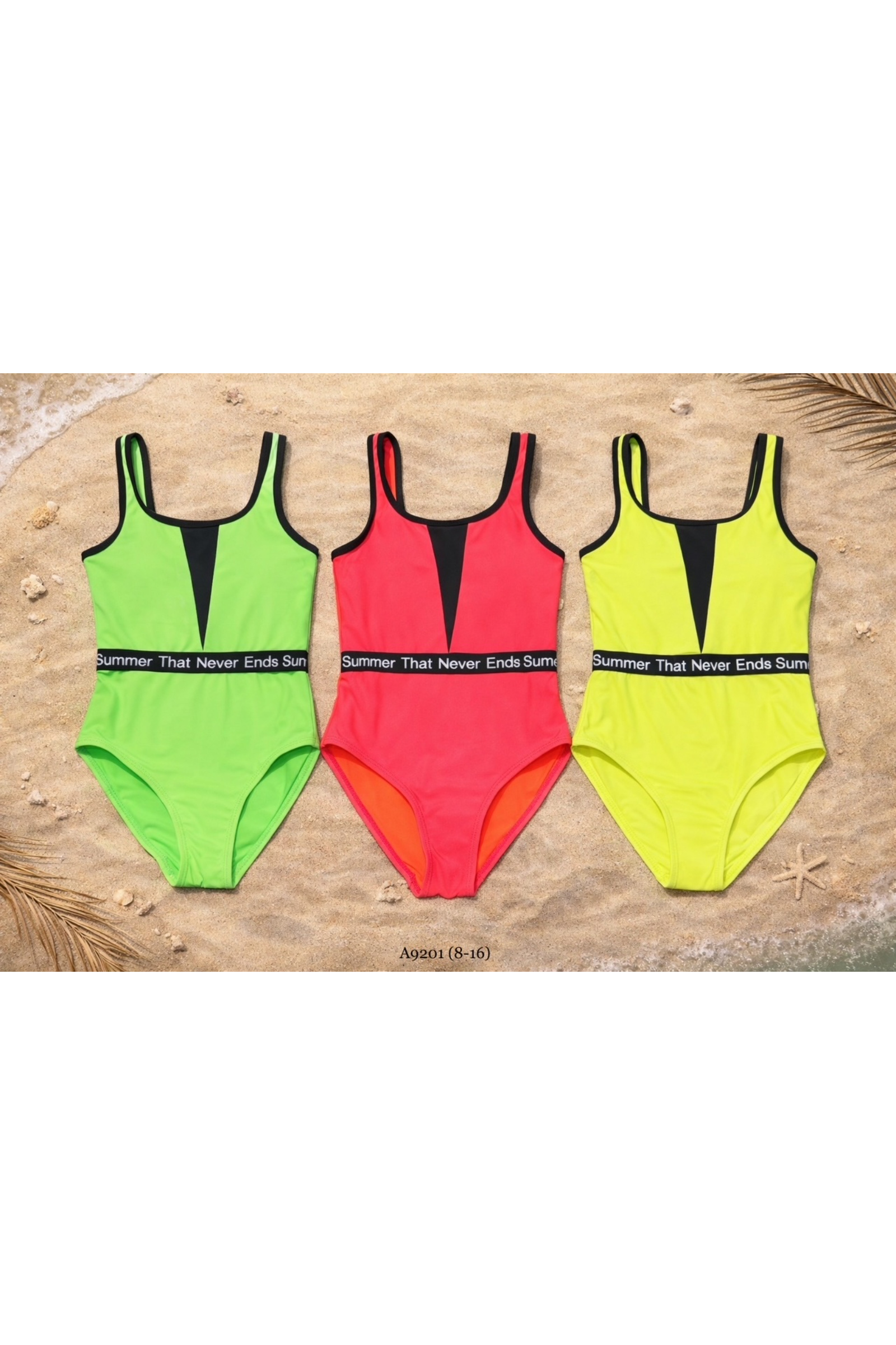 Grossiste Squared & Cubed - Maillot de bain une-pièce fille