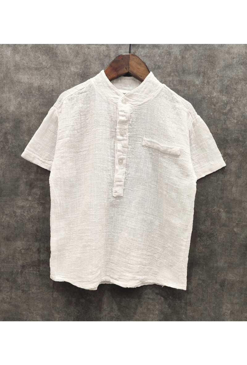 Wholesaler Squared & Cubed - Boys' linen shirt