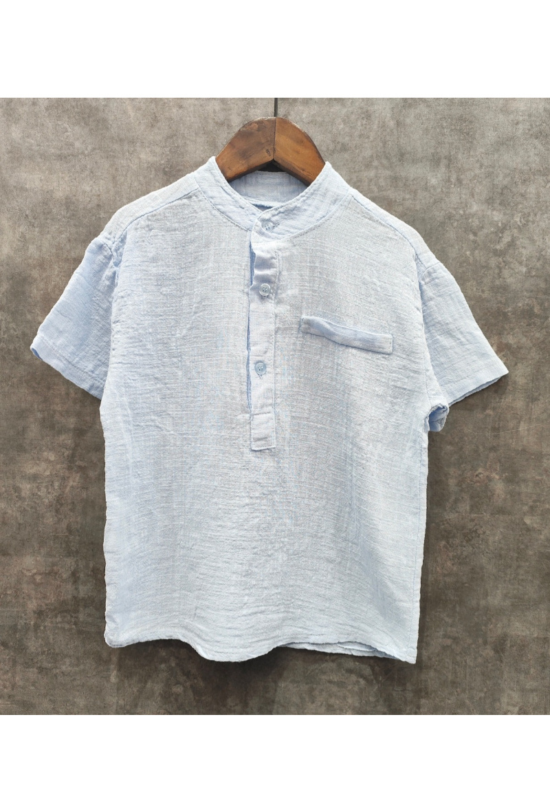 Wholesaler Squared & Cubed - Boys' linen shirt