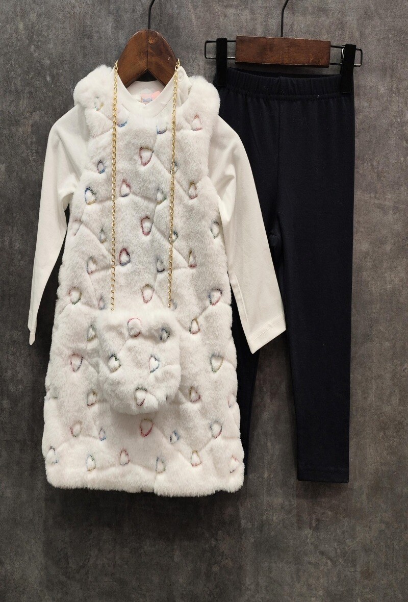 Grossiste Squared & Cubed - Ensemble 3 pièces bébé fille