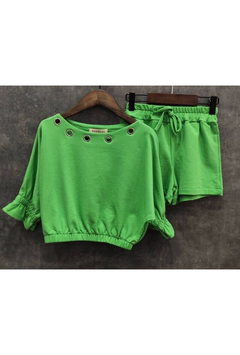 Grossista Squared & Cubed - Set di maglione + pantaloncini in materiale in pile