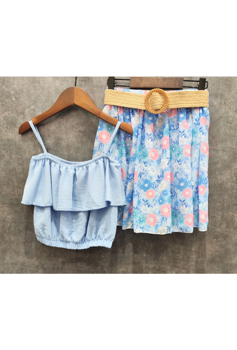 Grossista Squared & Cubed - Set maglietta + pantaloncino abbinato