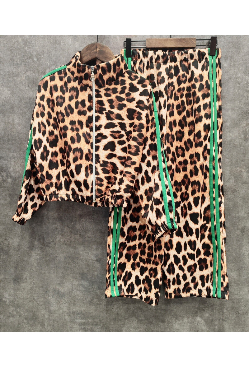 Großhändler Squared & Cubed - Leopard Printed Girl Set