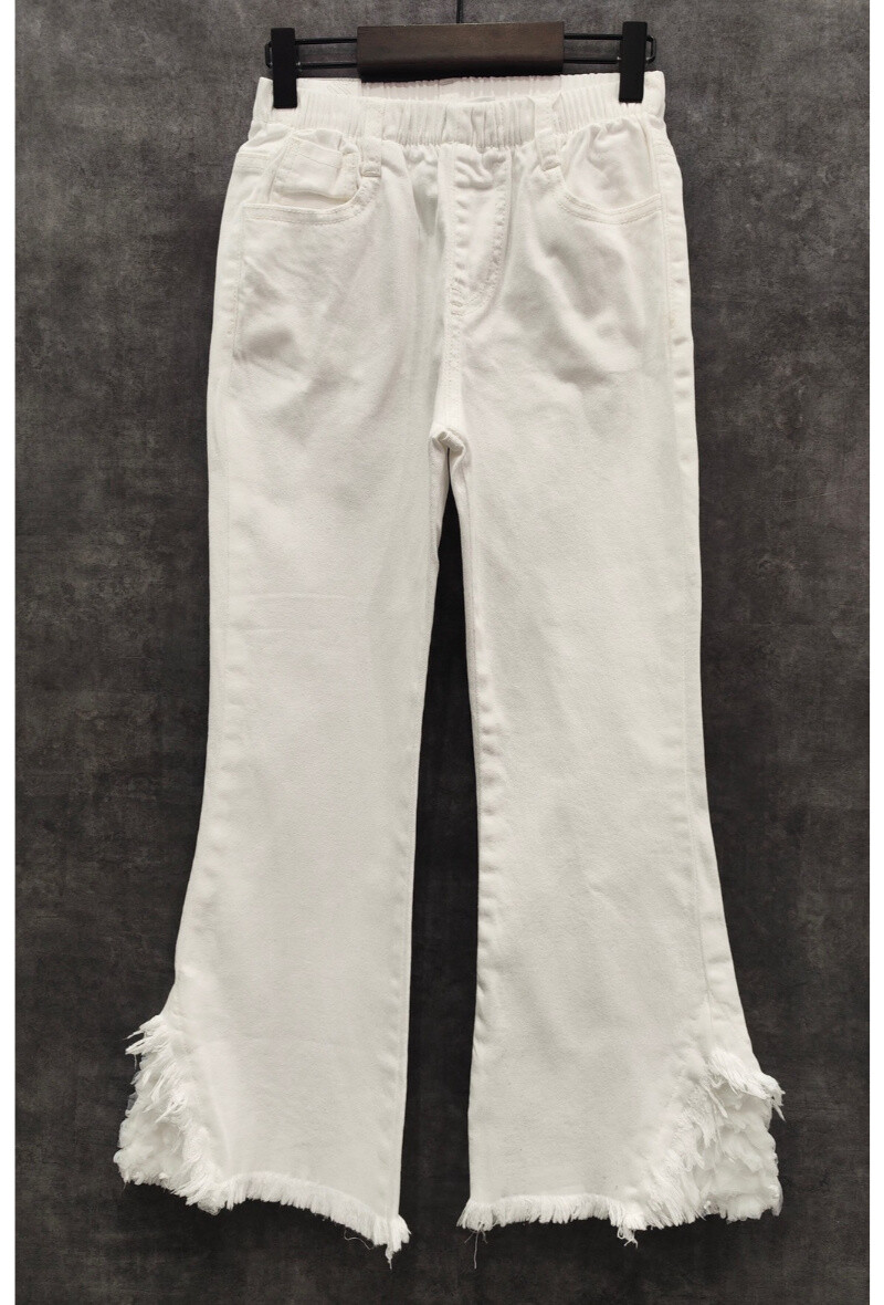 Wholesaler Squared & Cubed - Flare jeans pants with tulle