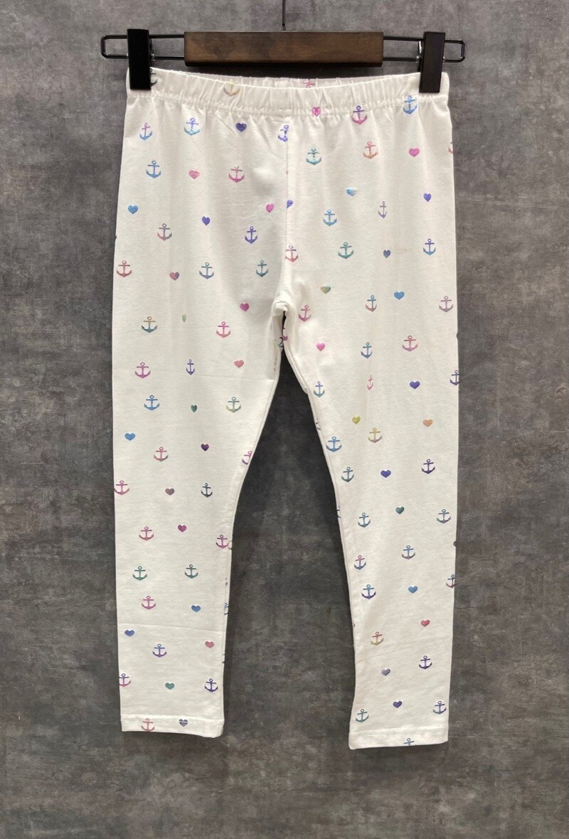 Grossiste Squared & Cubed - Legging en coton avec motif irisé "ancres"