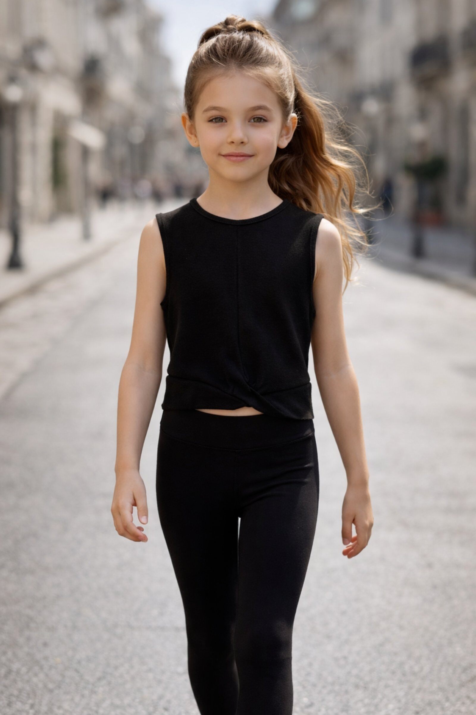 Grossiste Squared & Cubed - Legging de sport fille style yoga