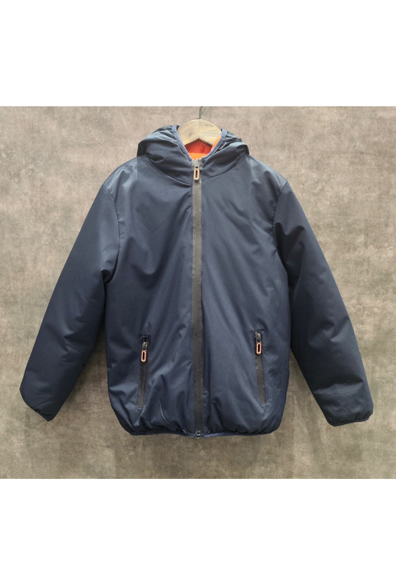 Großhändler Squared & Cubed - Dünne Wende-Daunenjacke für Jungen