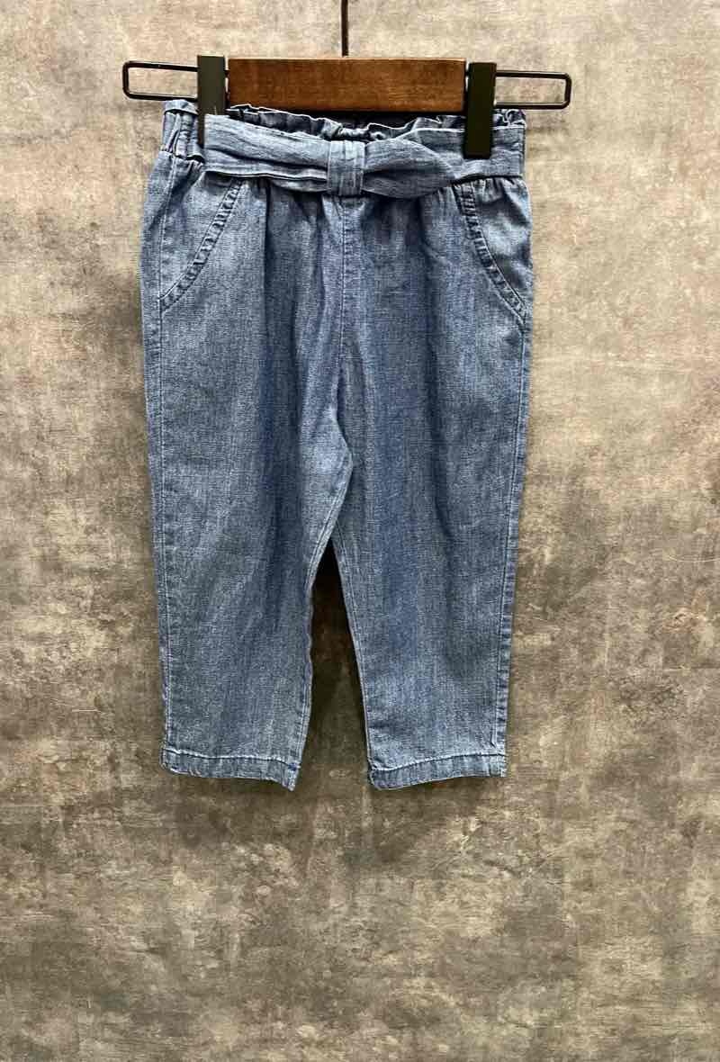 Grossiste Squared & Cubed - Pantalon carotte en chambray