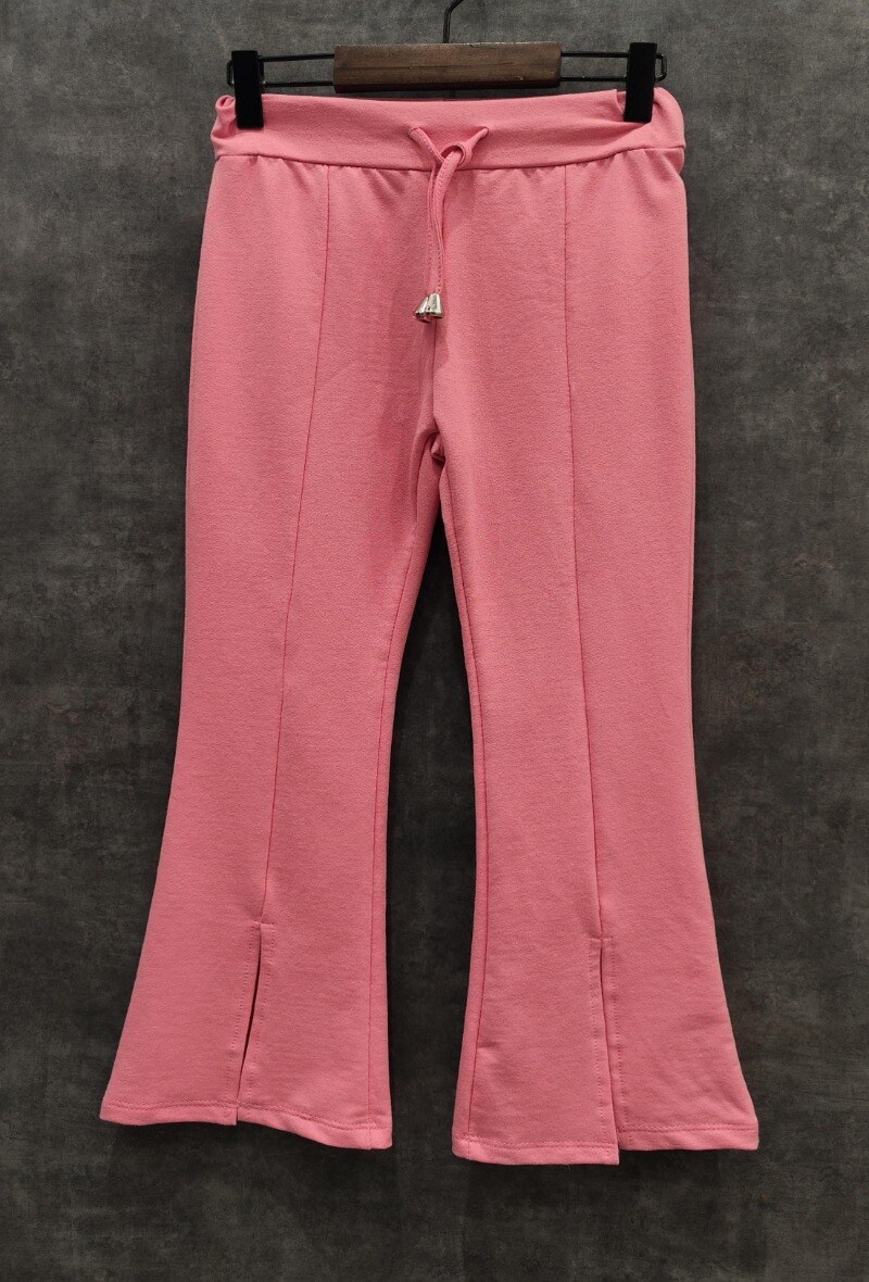 Grossiste Squared & Cubed - Pantalon jogging flare fille avec fente devant