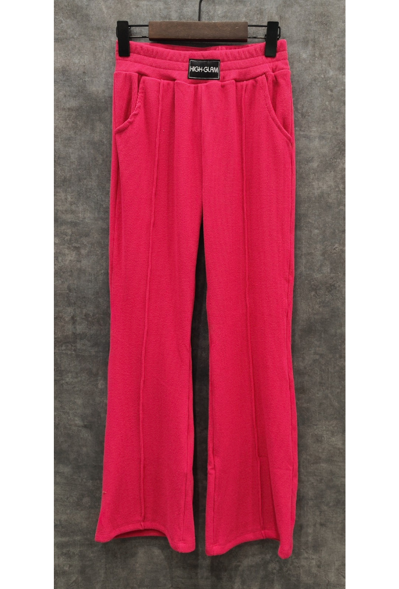 Grossiste Squared & Cubed - Pantalon flare en rib
