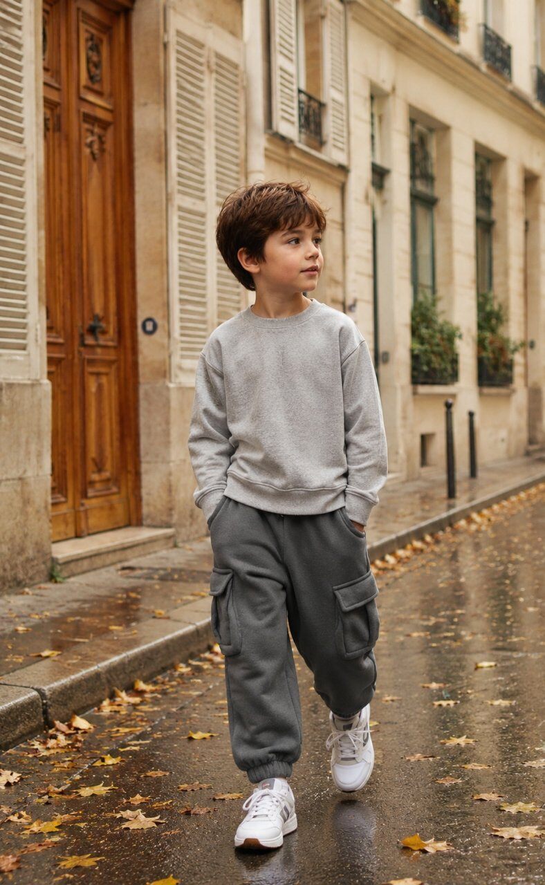 Grossiste Squared & Cubed - Pantalon jogging cargo épais garçon