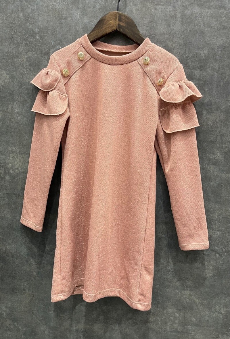 Grossiste Squared & Cubed - Robe en lurex à volants