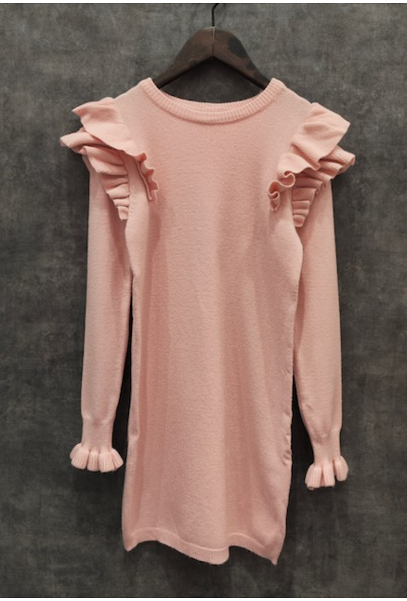 Grossiste Squared & Cubed - Robe à volants en maille