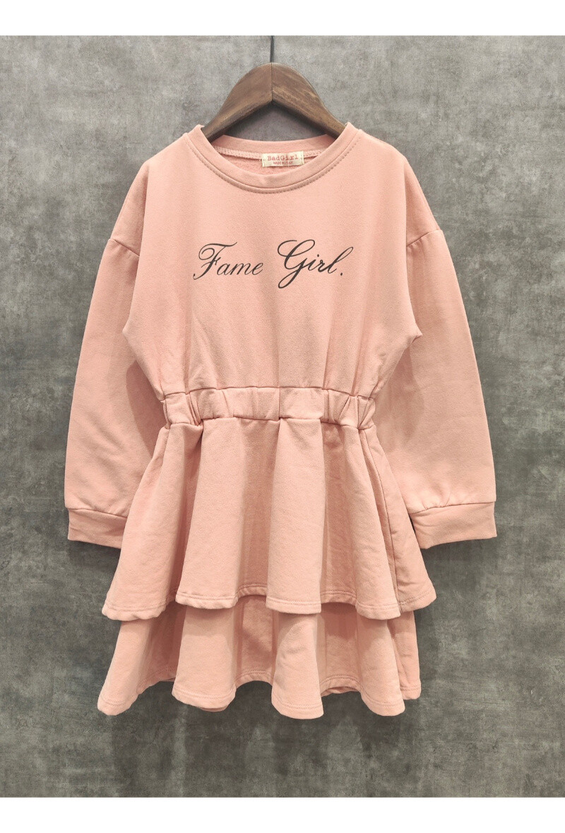 Wholesaler Squared & Cubed - Fame Girl Fleece Ruffle Dress
