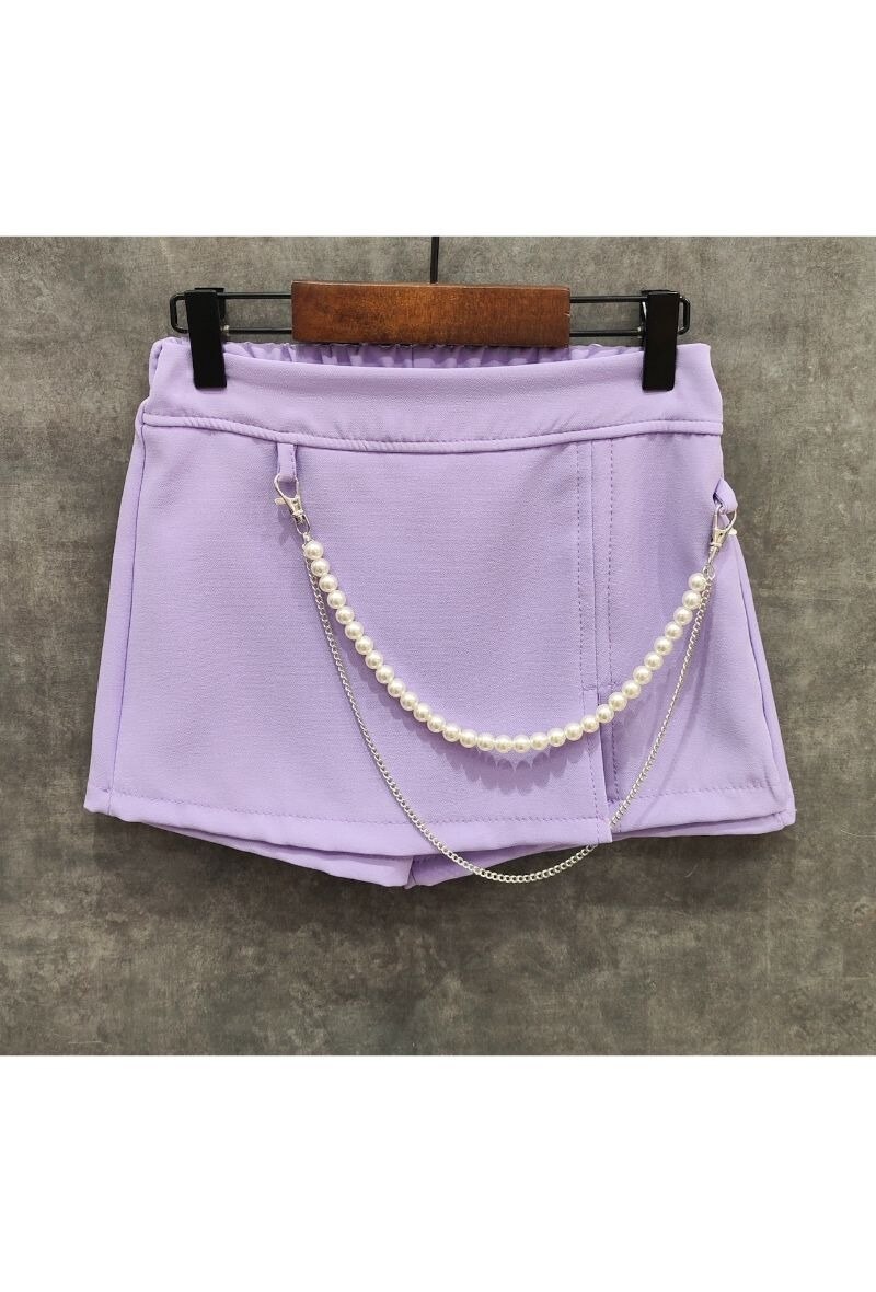 Wholesaler Squared & Cubed - Skirt short with removable chain