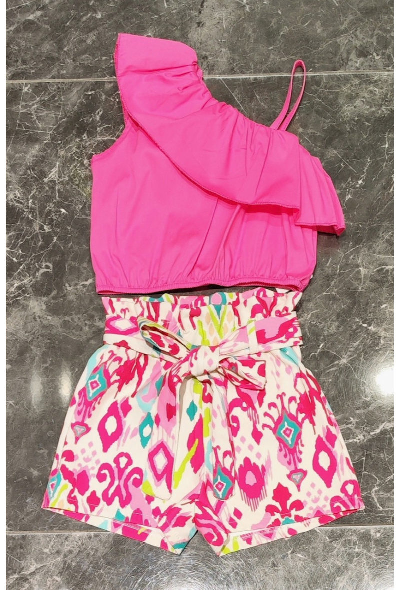 Rockshorts per ragazze - Fucsia - 2 - formato grande