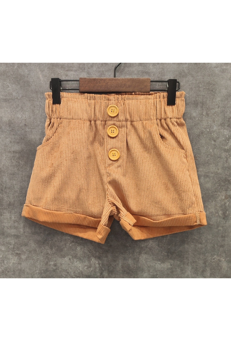 Grossiste Squared & Cubed - Short fille en velours côtelé