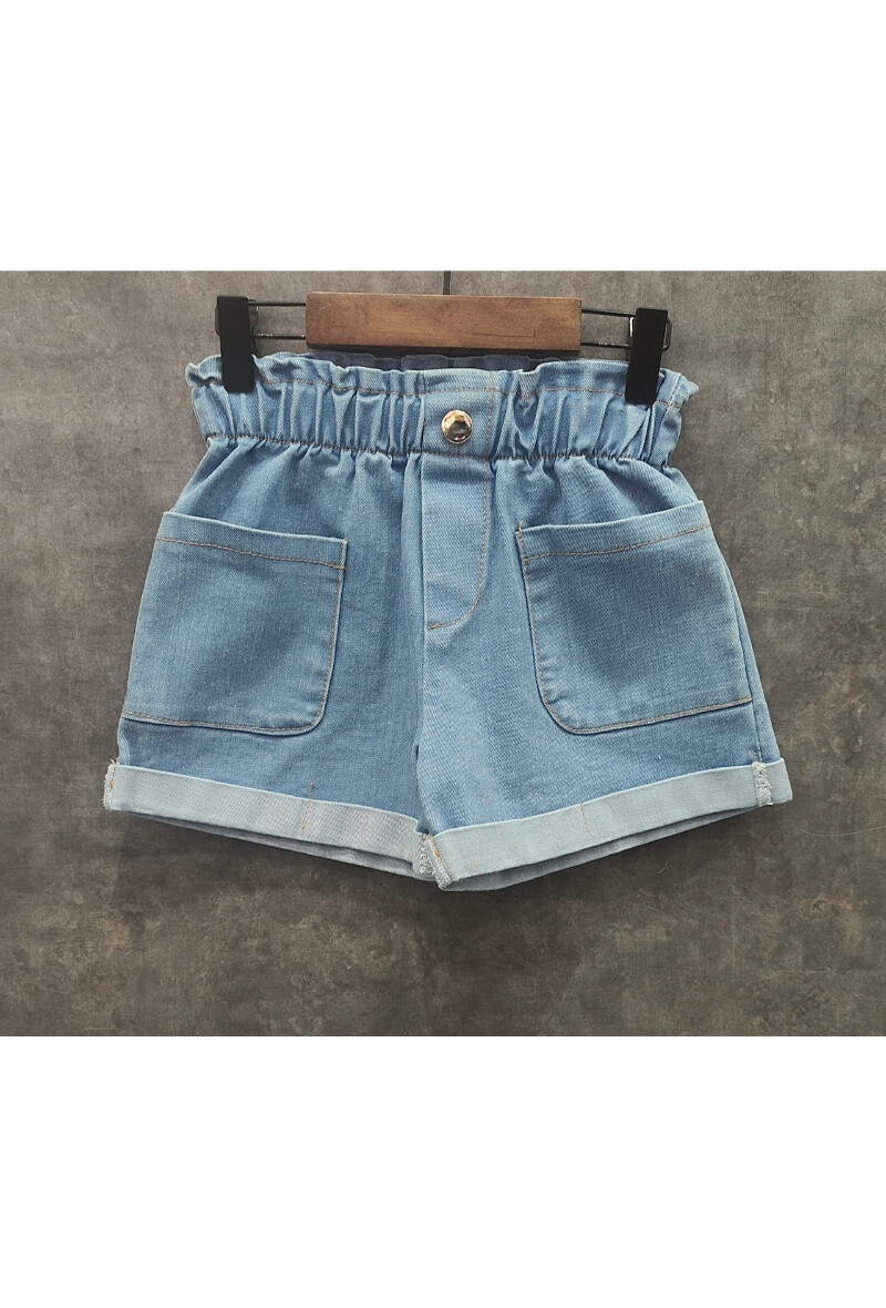 Grossiste Squared & Cubed - Short fille à revers en jeans
