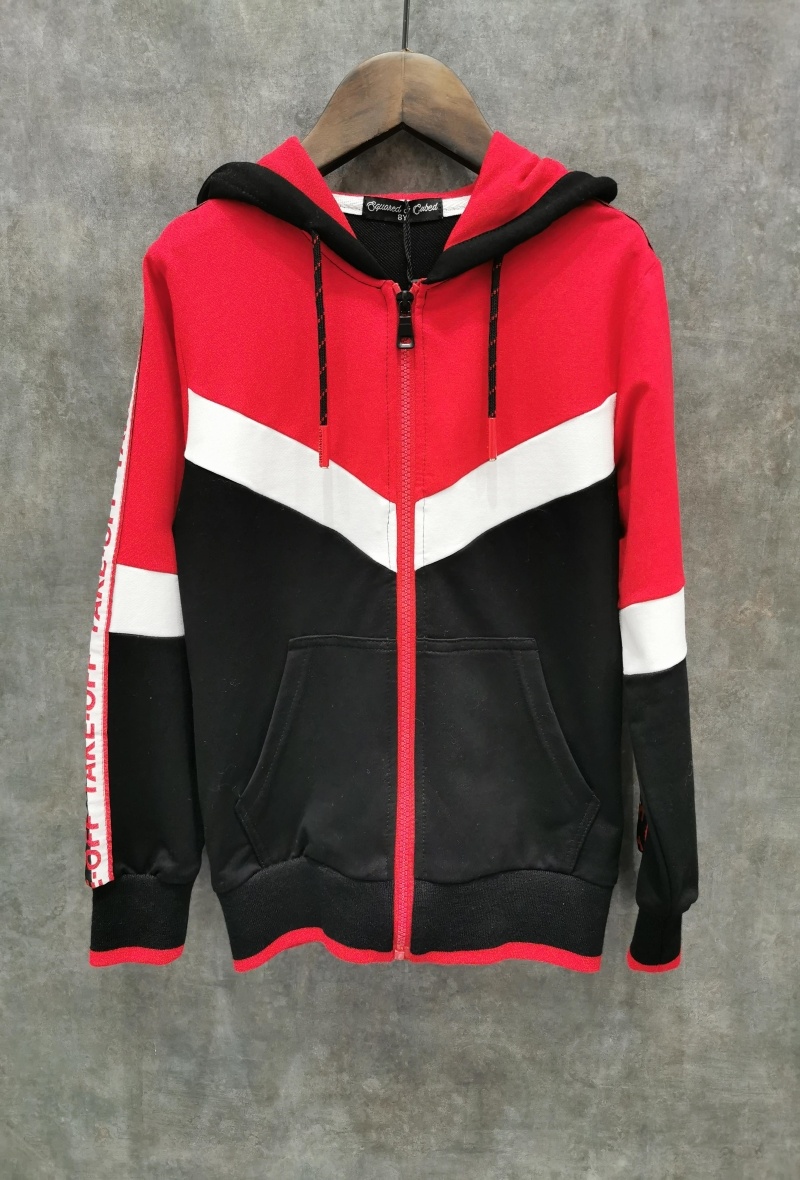 Grossiste Squared & Cubed - Sweat zippé color block