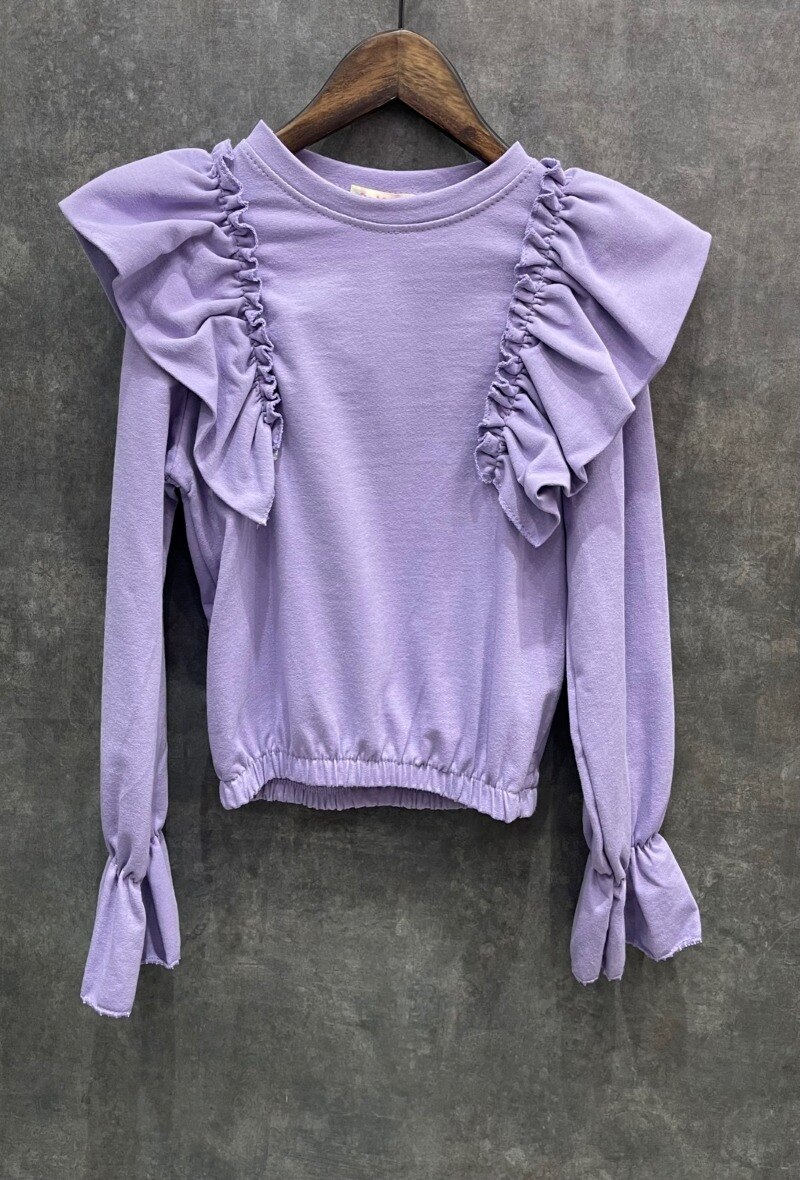 Grossista Squared & Cubed - Maglione corto con balze