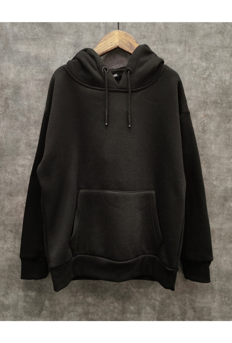 Grossiste Squared & Cubed - Sweat à capuche oversize uni