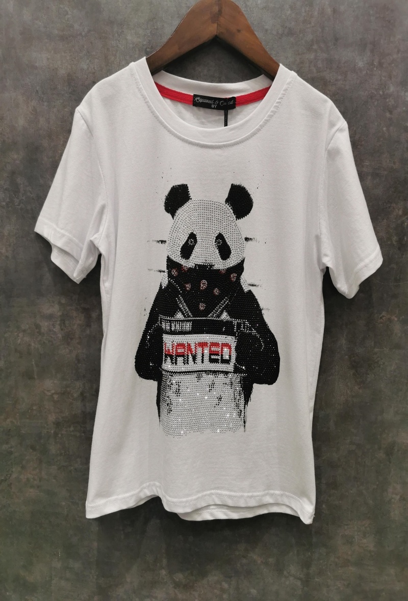 Grossiste Squared & Cubed - Tshirt garçon avec strass