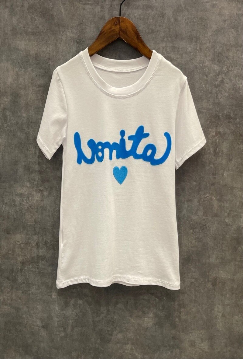 Grossista Squared & Cubed - Maglietta con patch "Bonita"