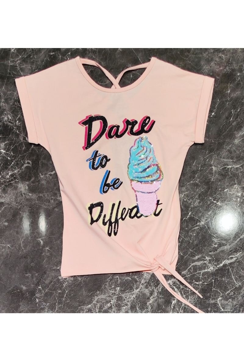 Grossiste Squared & Cubed - Tshirt fille imprimé